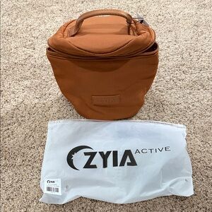 ZYIA Active Butterscotch Cosmetic Zip Bag
